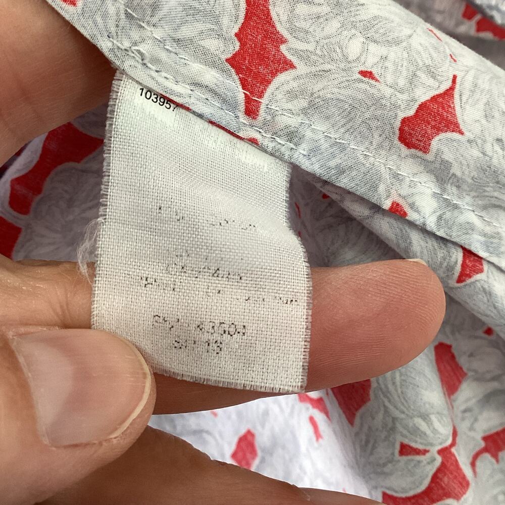 J Crew x Liberty Art Fabric Size 0 Matilda Tulip Floral Print Popover Blouse - Picture 13 of 16